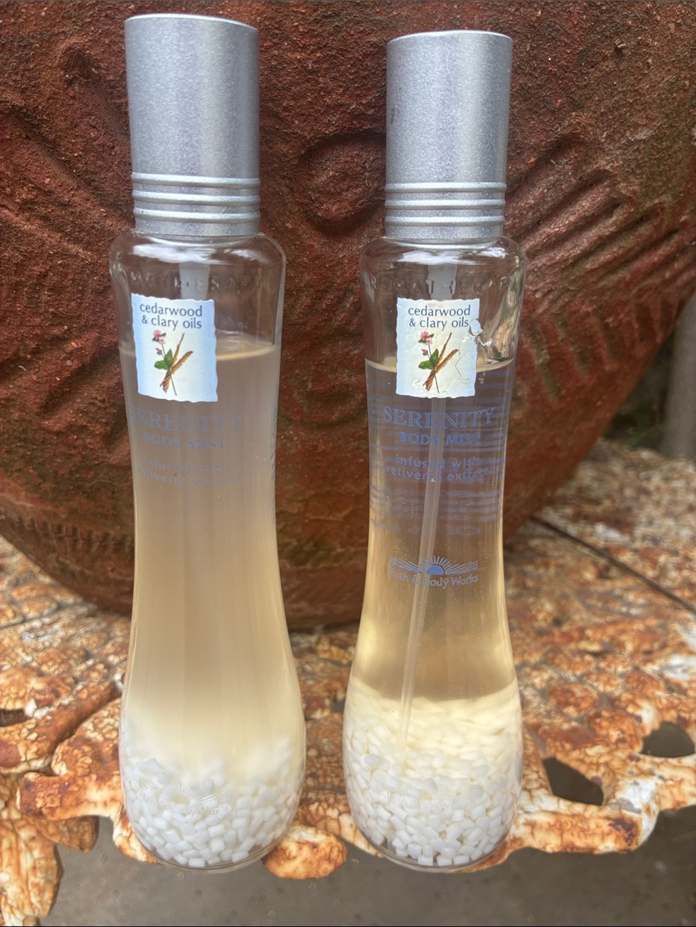 Bath & Body Works Discontinued Aromatherapy Serenity Body Mist Bundle of 2 As Is